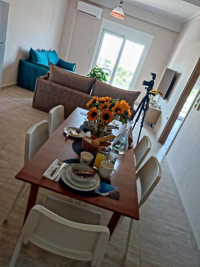 Seaview-Apartments Palaiá Fókaia Buitenkant foto